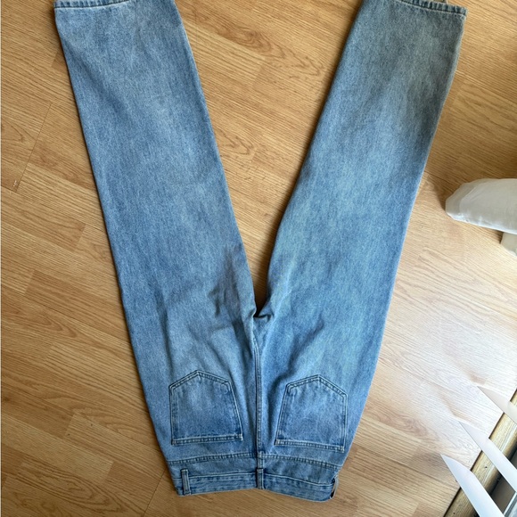 Distressed Rhinestone Studded Jeans – Size S - Picture 5 of 6